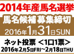 馬名選挙、馬名“立候補”好評受付中！