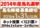 広尾サラブレッド倶楽部２０１４年産馬名選挙