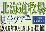 ９月１８日（日）開催！北海道牧場見学ツアー（2015年産募集馬展示会）
