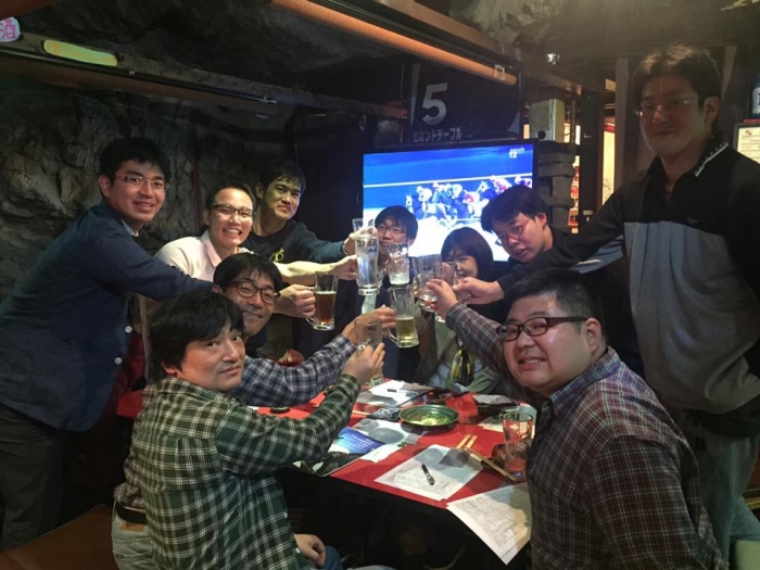 クレッシェンドラヴ祝勝会＠大阪・さのちり亭